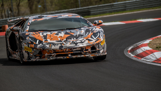Lamborghini Aventador SVJ Smashes Anvil Through Nürburgring Production Car Record; Shatters It Like Glass; Hurls Shards Into Nearby Porsche's Drink